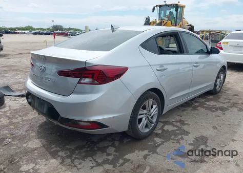2019 Hyundai Elantra Sel из США, поврежденный, VIN KMHD84LF9KU737335
